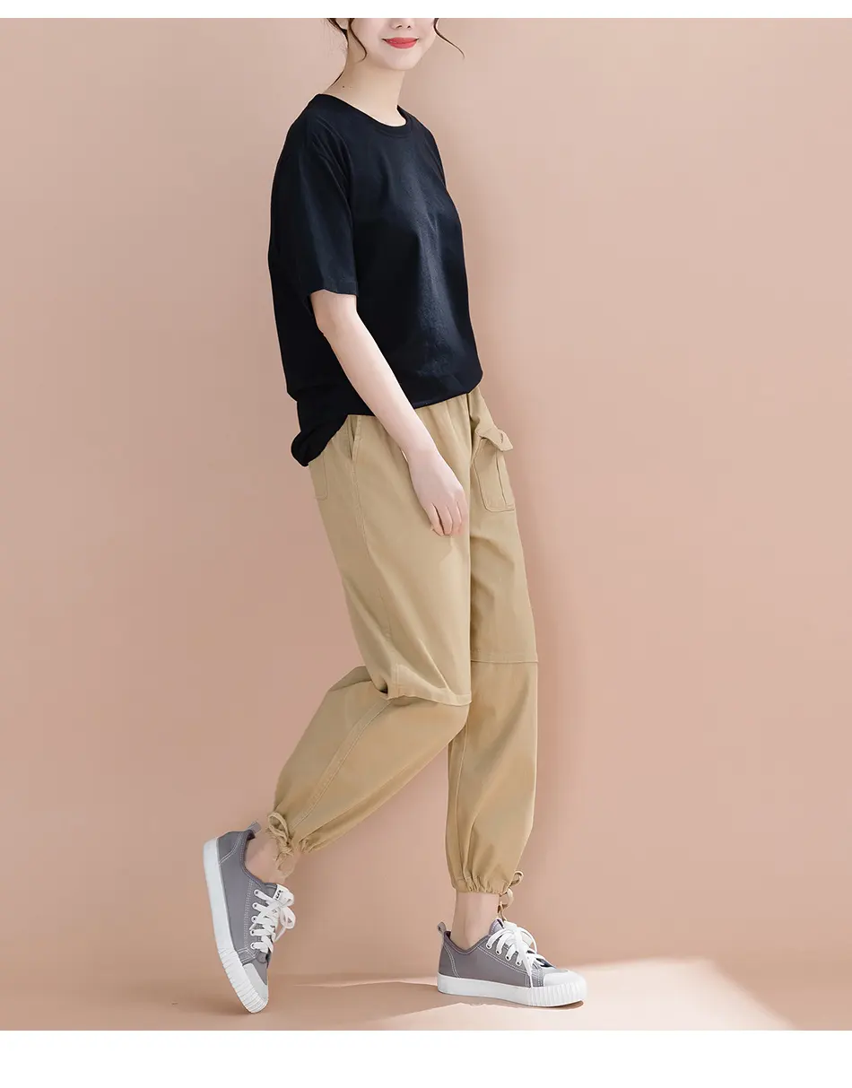 women's plus size cargo work pants