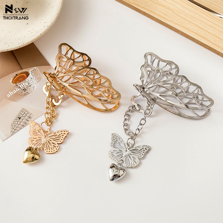 Kẹp Tóc Nữ Hình Bướm Kiểu Dáng Hàn Quốc - New Thoi Trang
