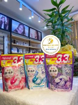 Viên giặt xả BOLD 4in1 Nhật Bản hương nước hoa (túi 36 viên)