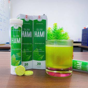Viên sủi giảm cân Slim hami Giảm Cân Cấp Tốc nhanh an toàn