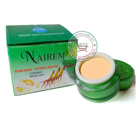 Kem nám - Dưỡng mịn da Nairem 8g (Xanh)Siêu thị trực tuyến 247