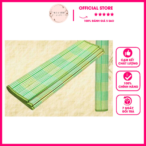 Chiếu tăm tre, chiếu chỉ dày chắc chắn siêu đẹp gấp đôi tiện lợi, chiếu tre siêu mát, nằm thoáng