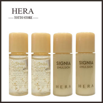 Nước hoa hồng và sữa dưỡng tái sinh vàng 24k HERA Signia 5mlx10