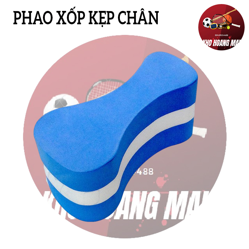 Phao xốp kẹp chân hình số 8 dùng tập bơi cho người mới bắt đầu