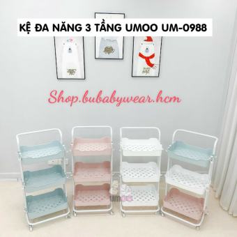 . KỆ ĐA NĂNG 3 TẦNG UMOO UM-0988 - KAWAII BABY
