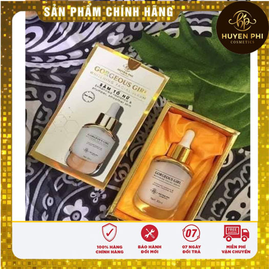 SERUM SÂM TỐ NỮ HUYỀN PHI (giá sỉ) Tác dụng giảm nhăn, mụn ẩn, dưỡng sâu, dưỡng sâu bên trong, giúp da căng bóng. Nhanh tay để hưởng QUÀ TẶNG và KHUYẾN MẠI của MP HUYỀN PHI nhé