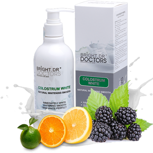 Sữa Non Tắm Trắng Colostrum White Bright Doctors Chính hãng