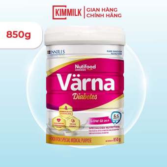 Sữa bột Tiểu Đường Varna Diabetes Lon 850g