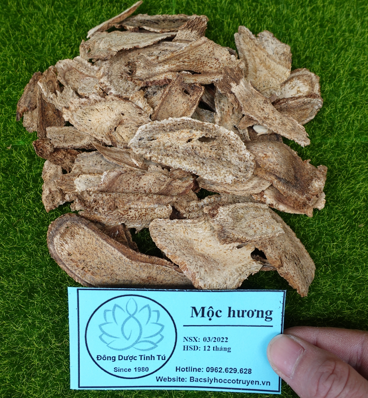 Mộc hương 100g, dược liệu loại 1, khô, sạch