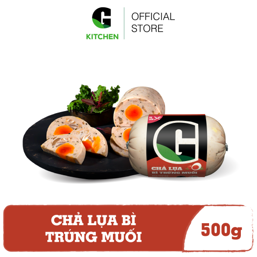 Chả Lụa Bì Trứng Muối G Kitchen 500g