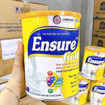 Sữa Ensure gold hàng việt nam chất lượng cao, dinh dưỡng cho người gầy, ốm yếu trước và sau phẫu thuật ( Hộp 900g )