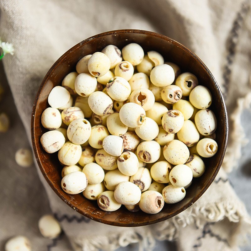 Hạt sen khô đồng tháp - thơm ngon - hạt nảy - 100g