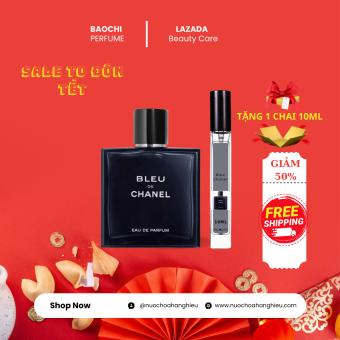 Nước hoa nam Chanel Bleu Chanel Eau de Parfum chính hãng Thơm lâu Quyến rũ sexy boy 10ml 20ml