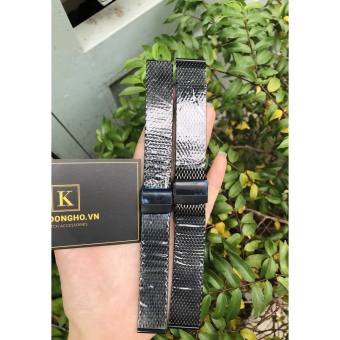 (TẶNG CHỐT VÀ DỤNG CỤ THAY DÂY) Dây mesh lưới mắt to màu Đen