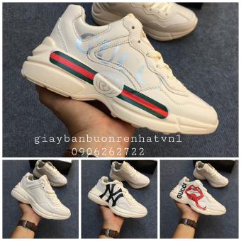 giày thể thao nữ nam Guccl chunky rhyton
