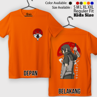 Baju Distro Kaos Atasan Anak Laki Laki Anime Naruto Shipuden - Uchiha Itachi