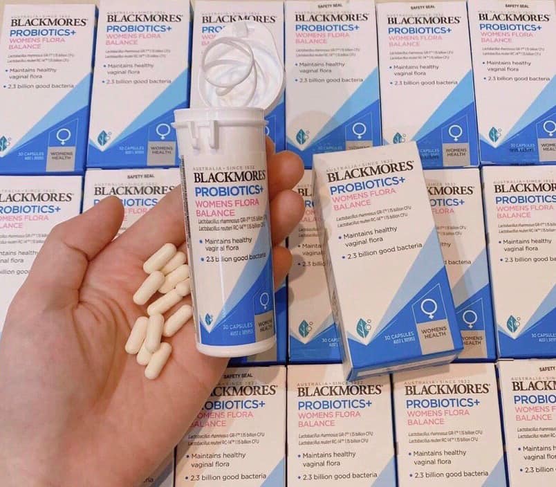 Men vi sinh Blackmore Probiotics + Women's Flora ngăn viêm nhiễm phụ khoa cho phụ nữ