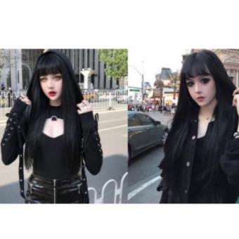 Tóc giả nữ cao cấp❤️freeship 50k❤️ tóc thẳng nguyên đầu cao cấp- tặng lưới chùm tóc