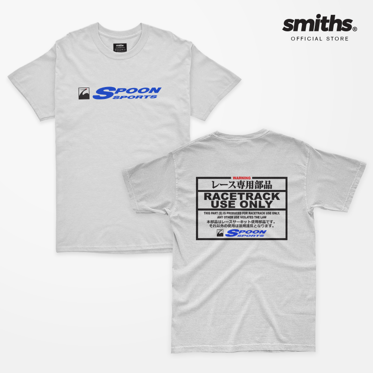 Spoon Sports RACETRACK USE ONLY T shirt Smiths Clothing Lazada PH