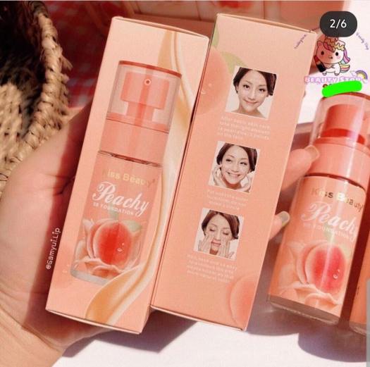 KEM NỀN BB FOUNDATION PEACHY Kiss Beauty