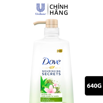 MUA 199K TẶNG 1 QUÀ - Dầu gội Dove Matcha và Hoa Anh Đào - Dưỡng Tóc Chắc Khỏe Tự Nhiên 640gr