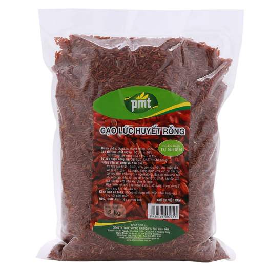Gạo lứt huyết rồng Phú Minh Tâm 1kg