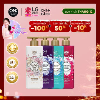 Sữa tắm dưỡng ẩm hương nước hoa On: The Body Perfume 500g