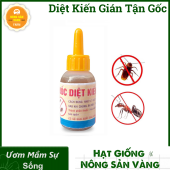 Thuốc Diệt Kiến Gián Sinh Học Tận Gốc, Không Mùi,  An Toàn, Không Độc Hại (chai 10ml) - Nông Sản Vàng