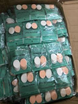 Bông đánh tan phấn(1 túi 2 miếng)