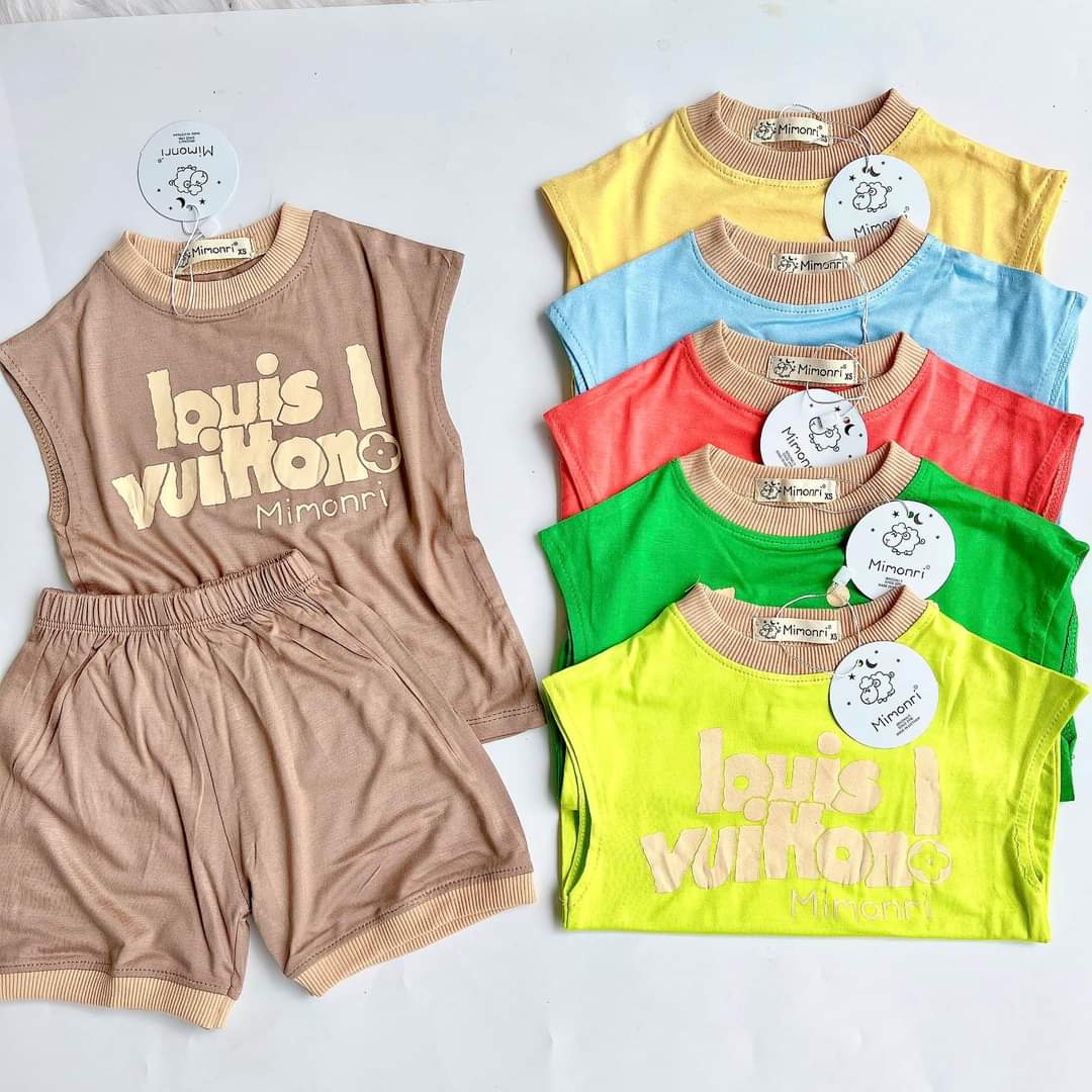 [HÈ 2022]BỘ ĐỒ/ QUẦN ÁO MÙA HÈ SÁT NÁCH CHO BÉ TRAI BÉ GÁI 5-18KG. CHẤT LIỆU THUN COTTON LẠNH CAO CẤP CO GIÃN 4 CHIỀU