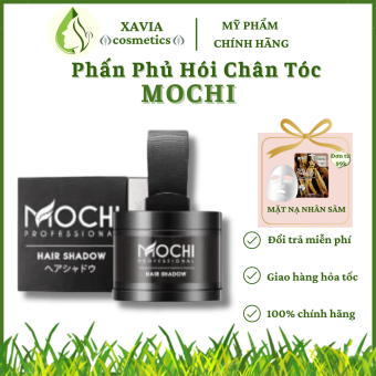 Phấn phủ bạc tóc MOCHI - Phấn phủ bạc chân tóc MOCHI che khuyết điểm tóc thưa, hói đầu - XAVIA COSMETICS