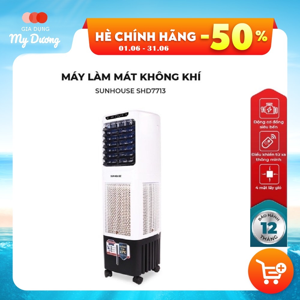 Máy làm mát không khí/quạt điều hòa không khí sunhouse shd7713 hàng trưng bày
