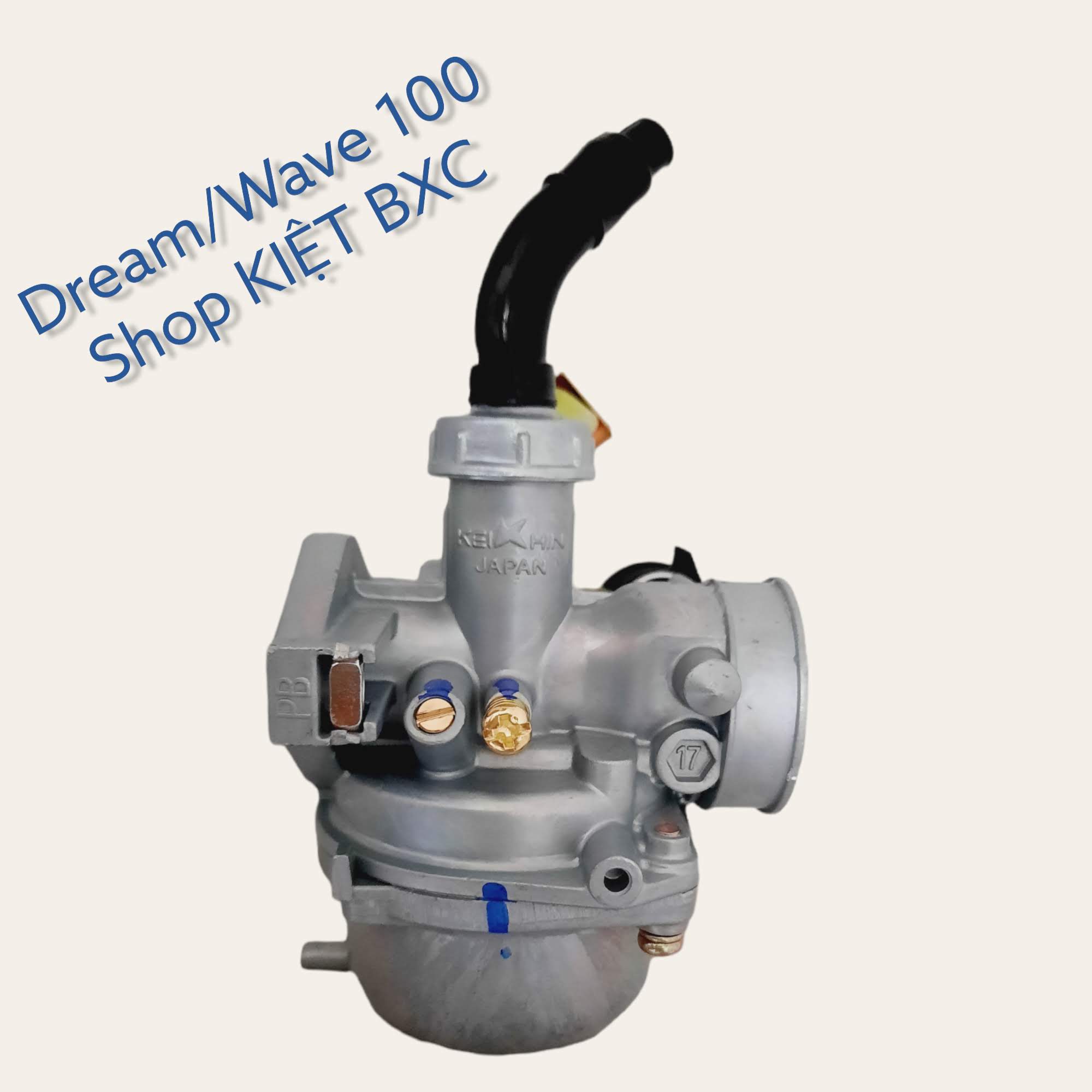 Bộ chế hoà khí : dream/wave 100