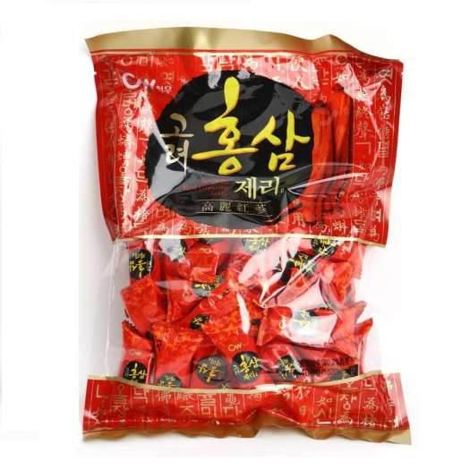 Kẹo Hồng Sâm Dẻo Hàn Quốc KOREAN RED GINSENG JELLY 400gr