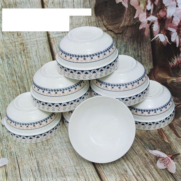 Set 06 chén cơm sứ cao cấp họa tiết siêu đẹp