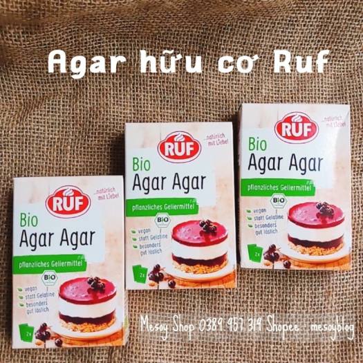 Bột rau câu agar hữu cơ Ruf