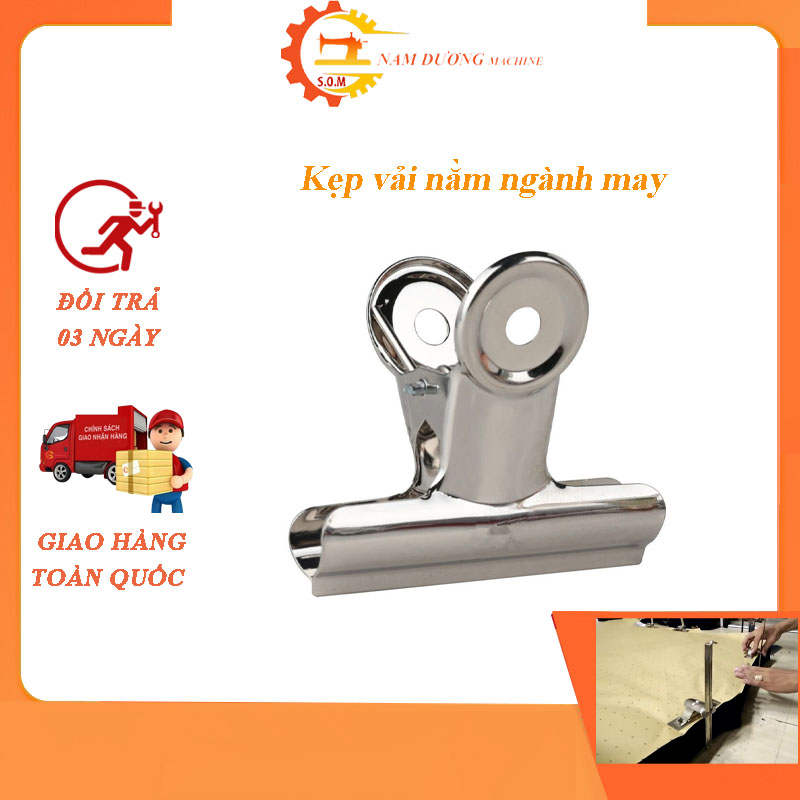 Kẹp vải nằm 8 cm , 12 cm kẹp chuyên dụng - thiết bị may nam dương
