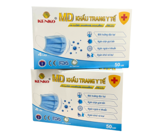 KHẨU TRANG Y TẾ KENKO (HỘP 50 CÁI)