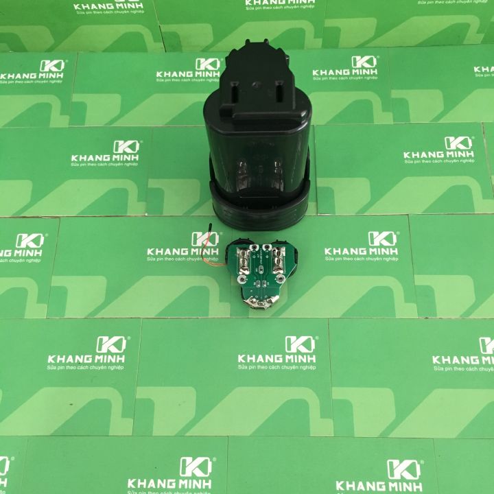 Vỏ pin black & decker 10.8v/11.1v li-ion, 3 cell 18650 nhận sạc zin