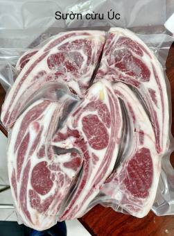 SƯỜN CỪU ÚC CẮT MIẾNG - TÚI 1KG