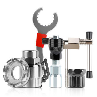 NANWEI WEST Dụng Cụ Sửa Chữa Xe Đạp Bộ Dụng Cụ Tháo Bánh Đà Xích Xe Đạp Dụng Cụ Tháo Bánh Đà Cờ Lê Xe Đạp