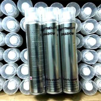 Gôm xịt tóc nam Butterfly Shadow 320ml (Trắng)