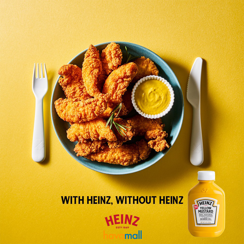 Mù Tạt Vàng Heinz 255g – Yellow Mustard