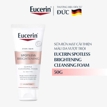 Sữa Rửa Mặt Sáng Da Eucerin Spotless Brightening Cleansing Foam 50g