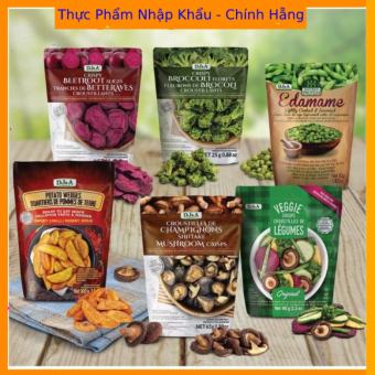 Rau củ quả & hạt sấy giòn DJ&A các loại