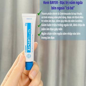 Kem Bôi Nấm Candida Nhật Bản - TUÝP 10GR