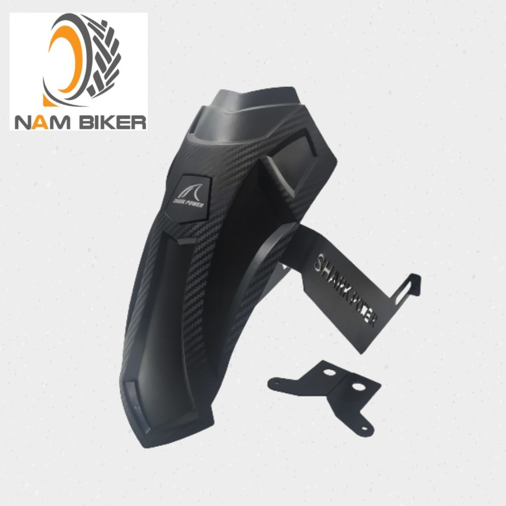 NamBiker - Dè chắn bùn 2 chân Shark Power - 2021 gắn nhiều dòng xe Exciter, Winner, TFX, NMX .... chắc chắn bền đẹp thể thao