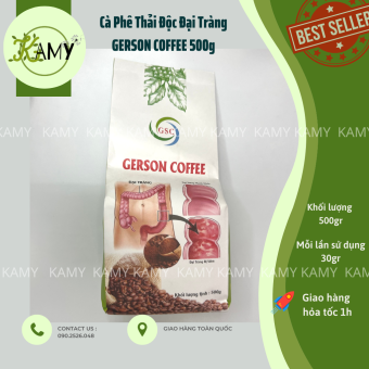 Bộ Sản Phẩm Cà Phê Thải Độc Đại Tràng GERSON COFFEE detox đường ruột bảo vệ sức khỏe đẹp da bảo vệ gan