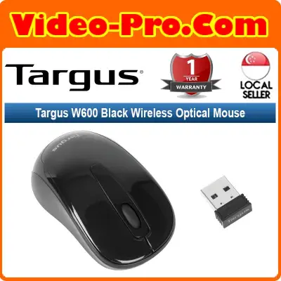 Targus W600 Black/White/Red/Blue Wireless Optical Mouse AMW600MY 1-Year Warranty (4)