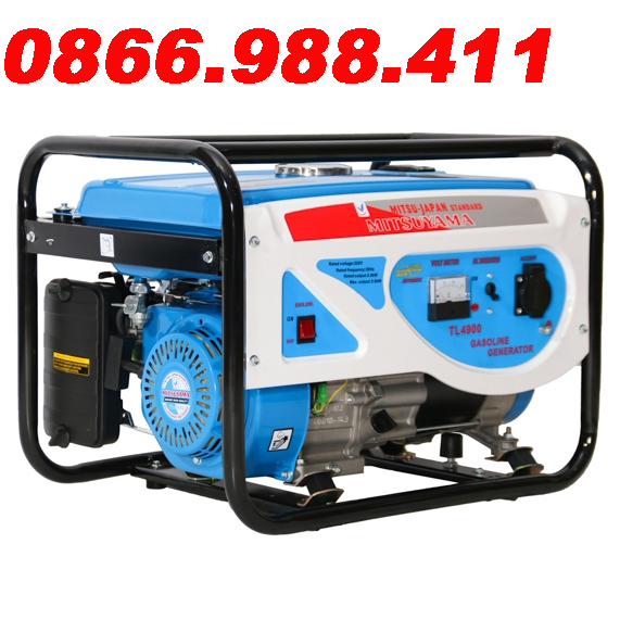 Máy phát điện chạy xăng 3kw mitsuyama tl-4900